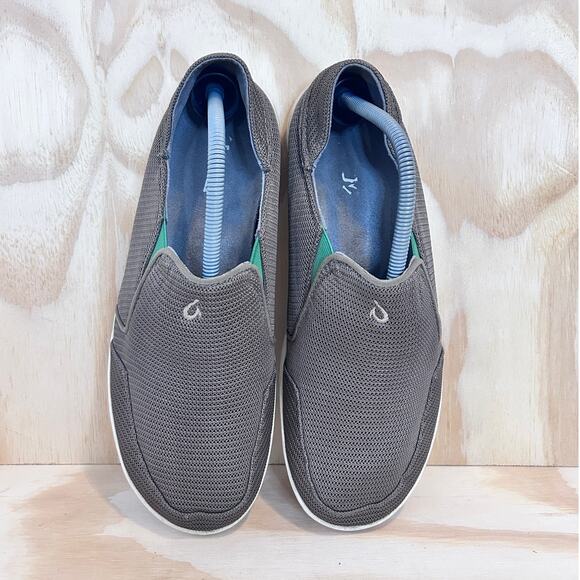 OluKai - Nohea Mesh - Sneakers Slip-On - Brown - Men\'s - M10 -10188-13AP